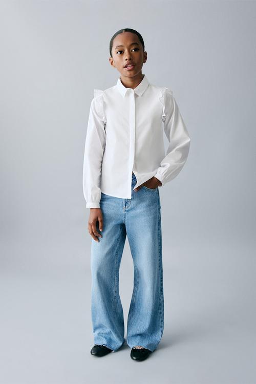 Jeans Wide1 - Open Blue
