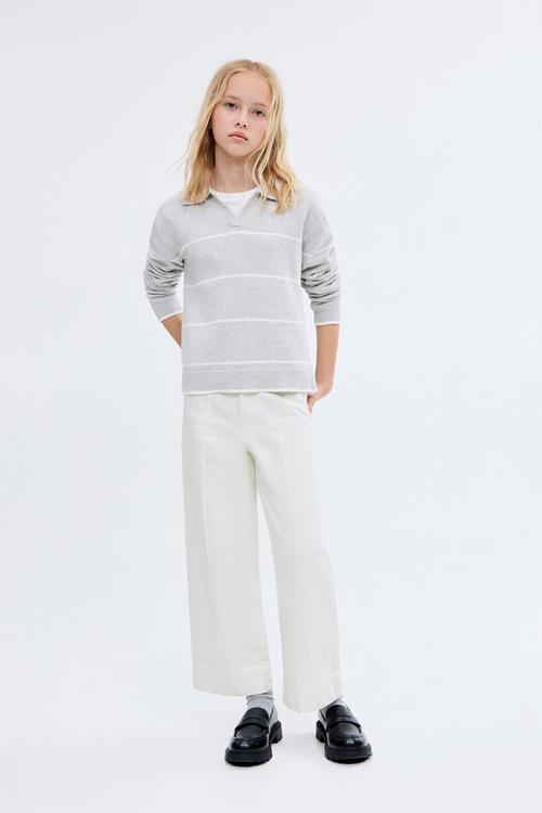 Jeans Culotte1 - White