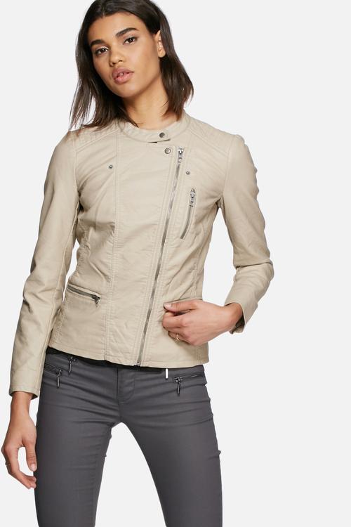 Freya faux leather biker jacket