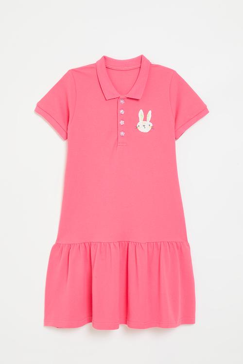 Golfer dress - dark pink
