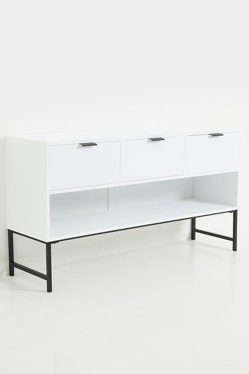 Carlo console - white