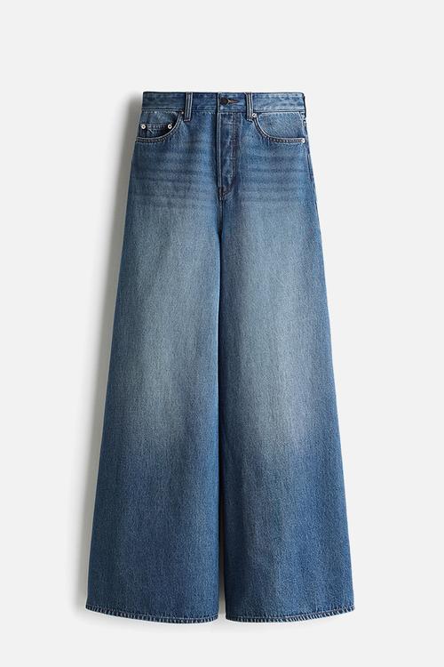 Wide jeans - denim blue 