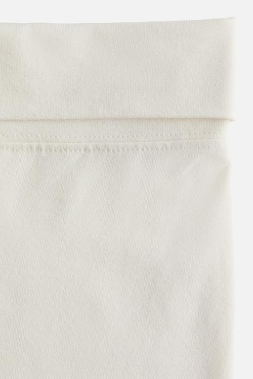 Flared leggings - white