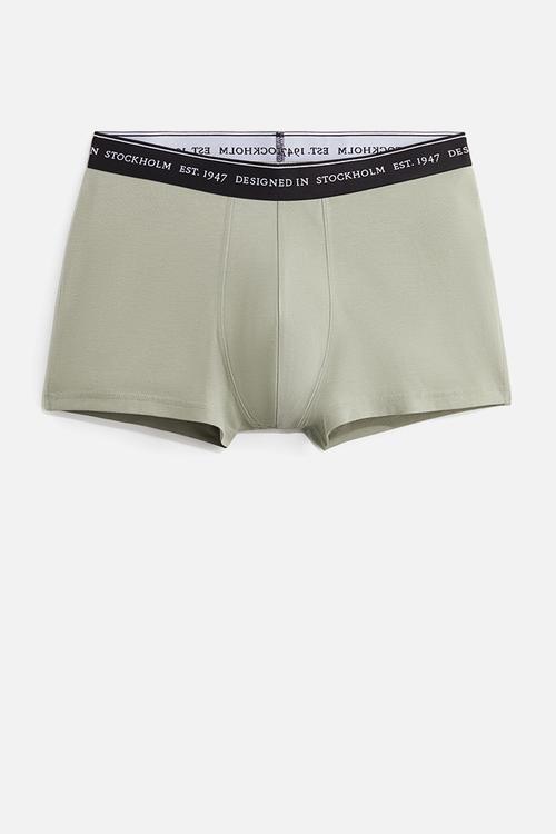 3 pack coolmax® short trunks - sage green & khaki green 
