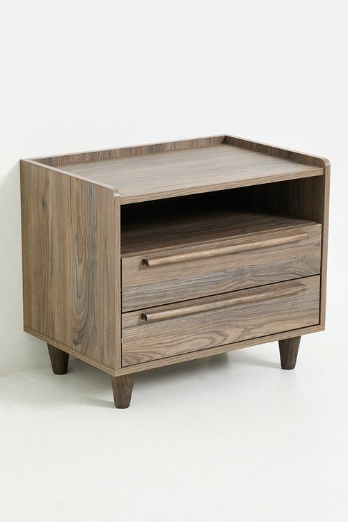 Lisbon 2 Drawer Pedestal - Natural