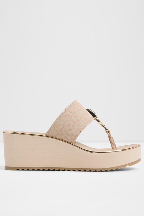 Penelopy wedge - cream