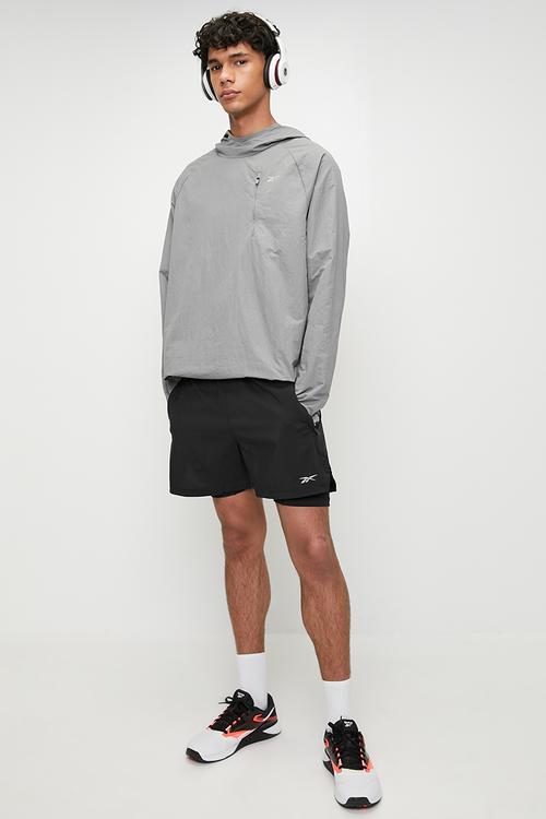 2 In 1 Running Short - Black