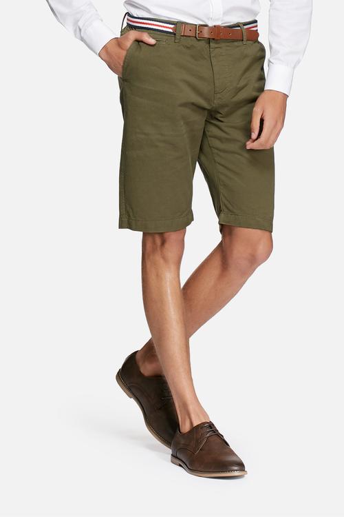 Lorenzo belted shorts