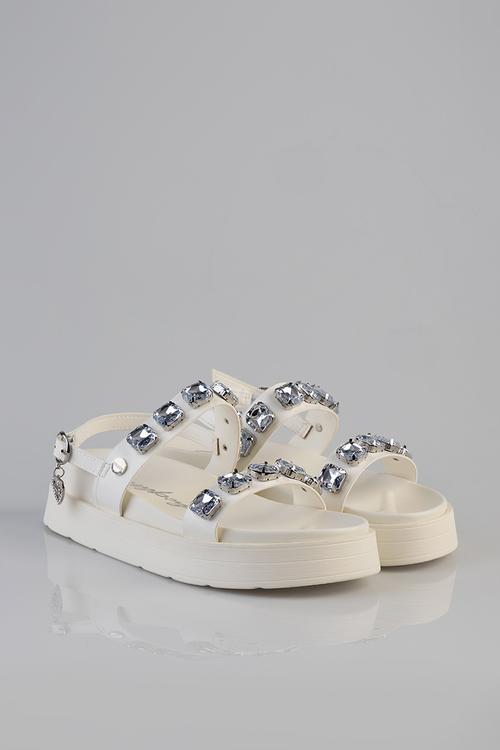 Bling platform - white