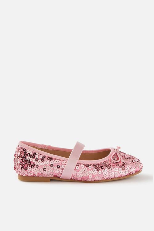 Olivia ballet flat - pink sequin