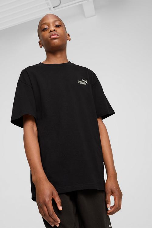 Ess Small No. 1 Logo Relaxed Tee B-Puma Black
