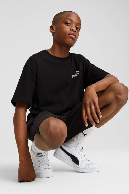 Ess Small No. 1 Logo Relaxed Tee B-Puma Black