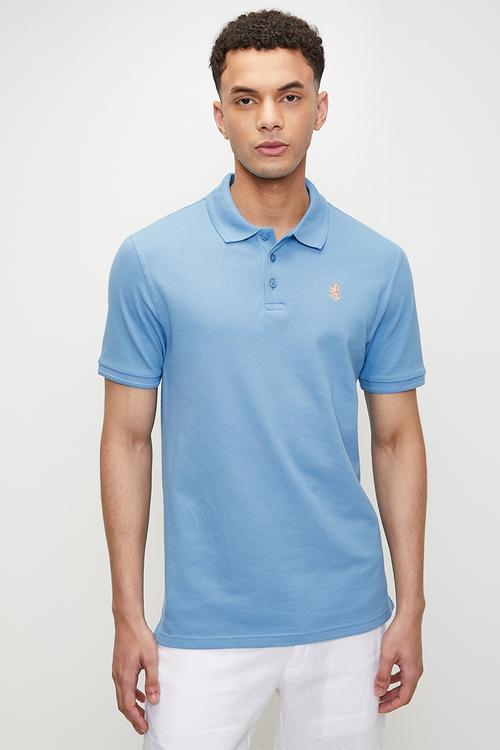Austyn pique golfer - mid blue