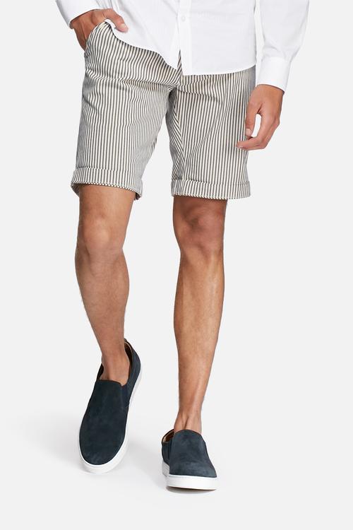 Paris stripe shorts