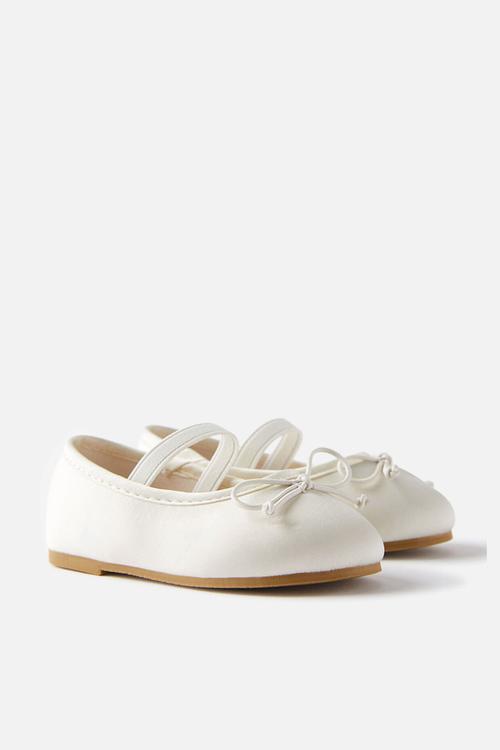 Mini ballet flats - vanilla