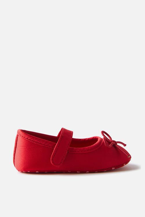 Mini ballet flats - varsity red