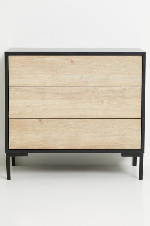 Studio 3 Drawer Chest of Drawers - Natural