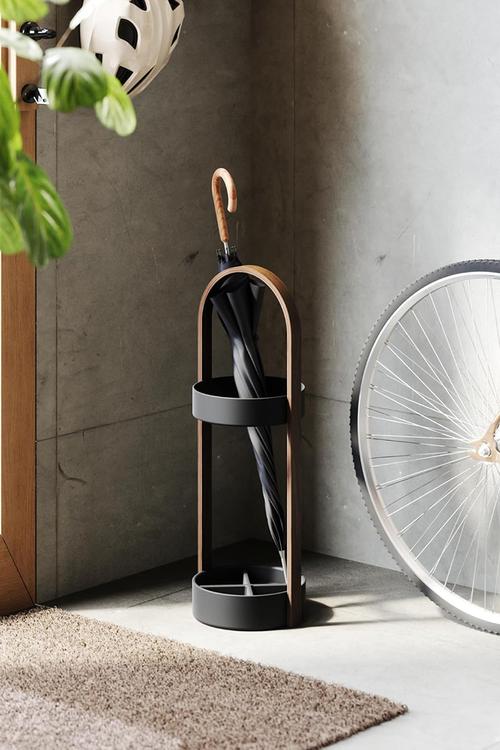 Bellwood umbrella stand - walnut