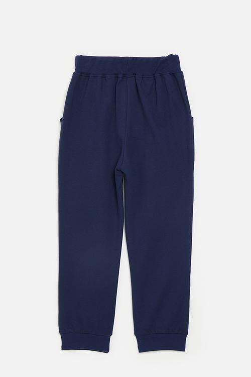 Cuffed joggers with slogan - navy/multi/get ready
