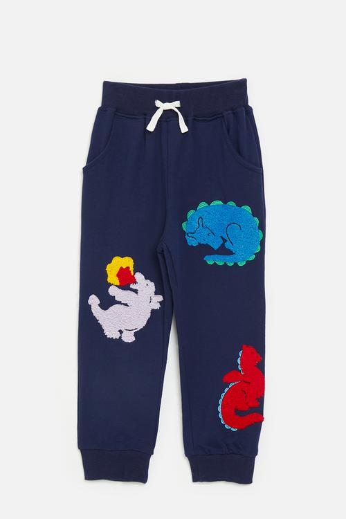 Cuffed jogger pants - blue