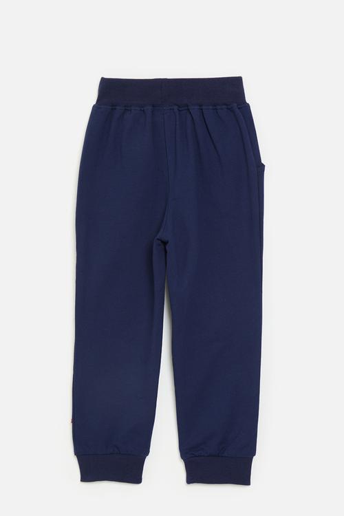 Cuffed jogger pants - blue