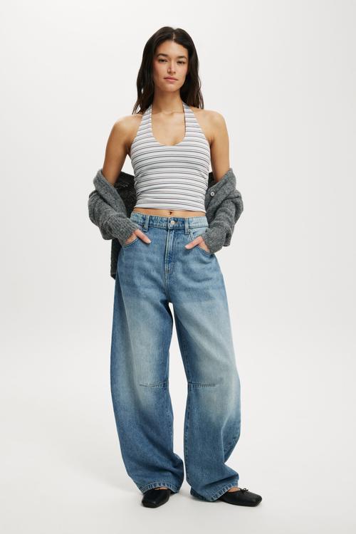 Barrel jean - eve blue