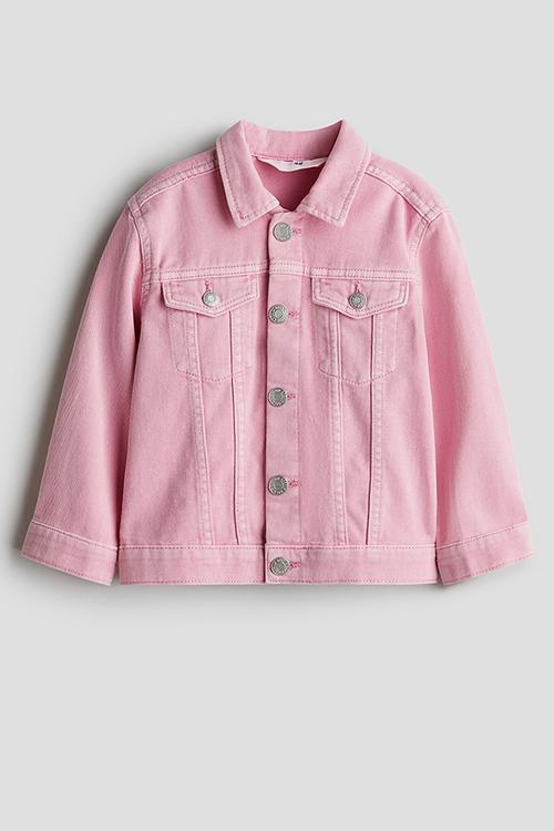 Denim jacket - pink