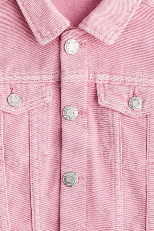 Denim jacket - pink