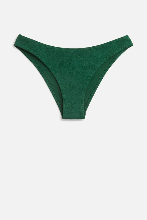 Cheeky bikini bottoms - dark green