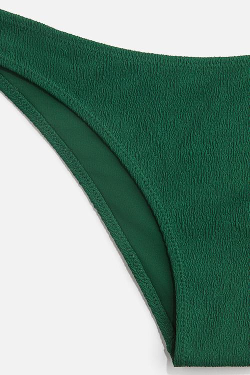 Cheeky bikini bottoms - dark green