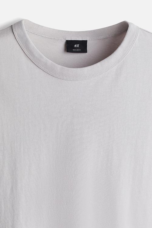 Regular fit T-shirt - grey