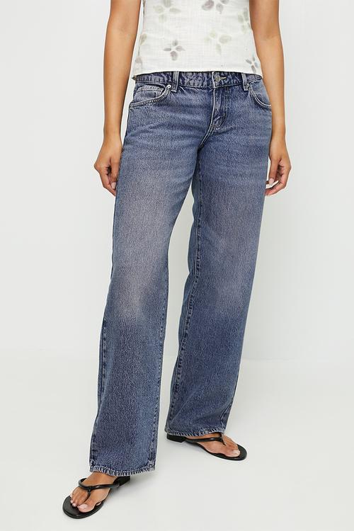 Low rise straight jean - lavendula haze