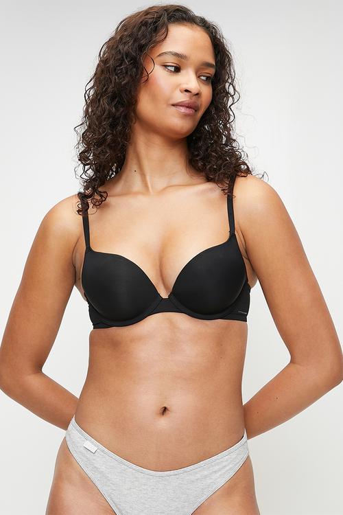 Ultimate Comfort Push Up2 T-Shirt Bra 3Pk - Black/Frappe/Riverside