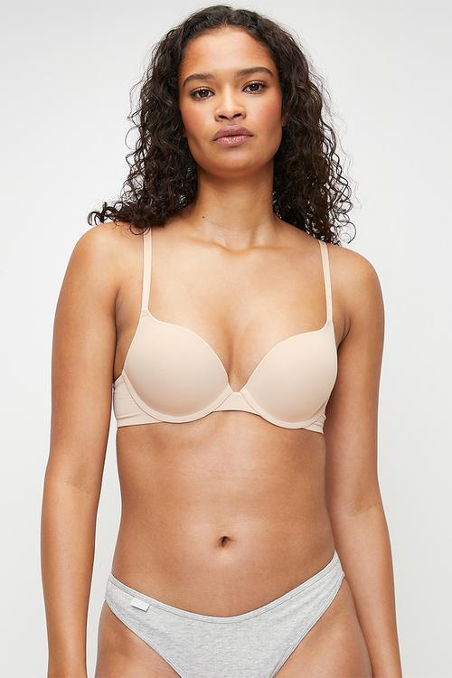 Ultimate Comfort Push Up2 T-Shirt Bra 3Pk - Black/Frappe/Riverside