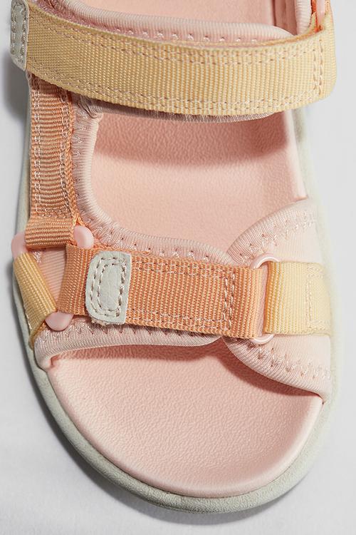 Scuba sandals - peach pink