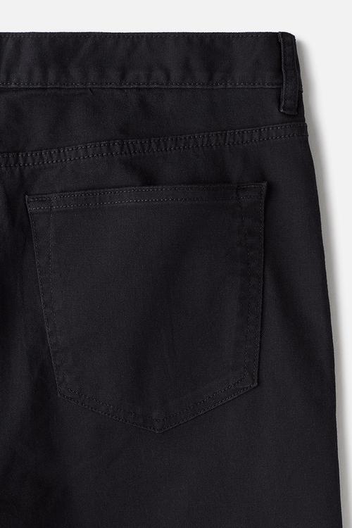 Regular fit twill shorts - dark blue