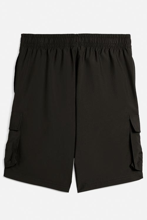 Ess No. 1 Logo Woven Cargo Shorts B-Puma Black