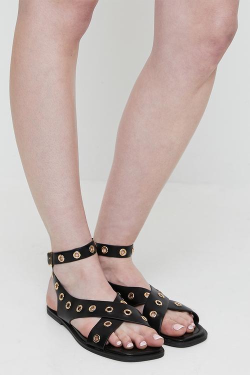 Merritt slingback - black