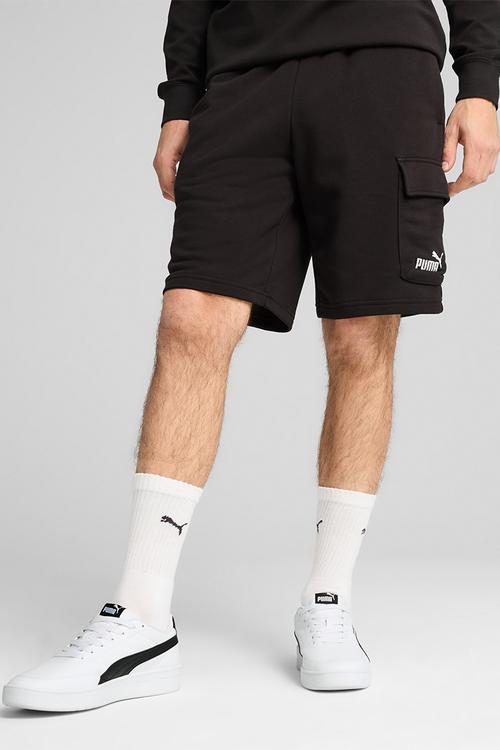 ESS No. 1 Logo Cargo Shorts 10” TR - PUMA Black