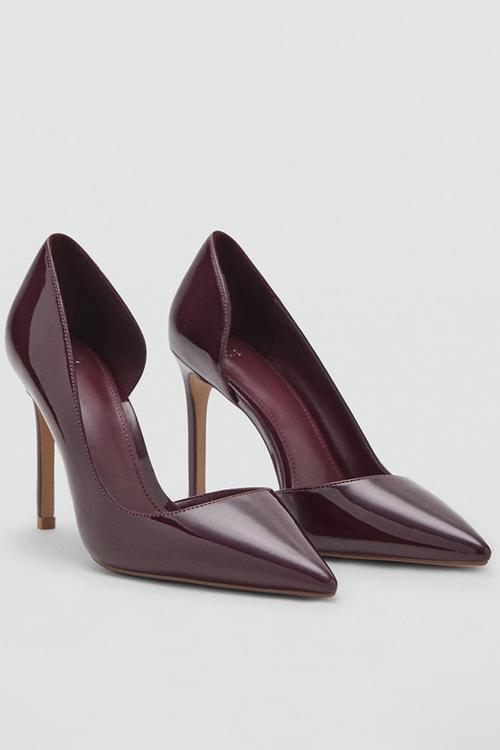 Audreyb heel - dark red