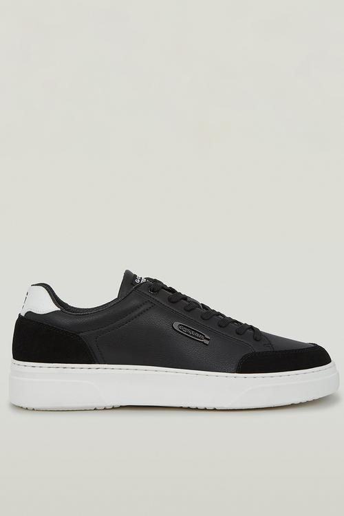 Straker Leather - Black/White
