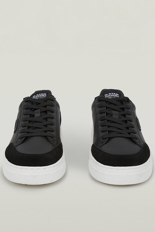 Straker Leather - Black/White