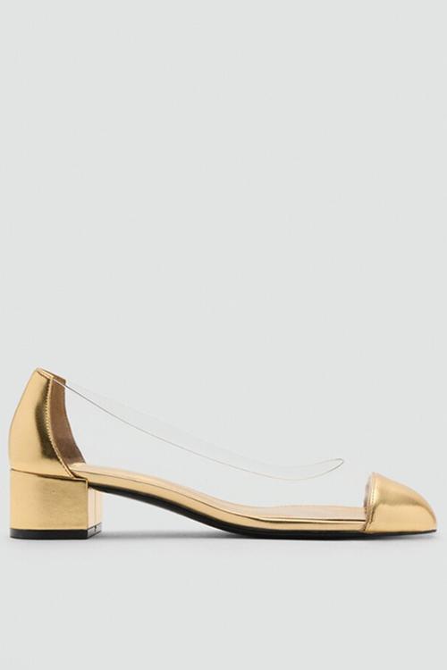 Mere heel - gold