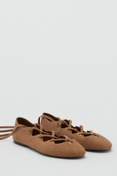 Ohio leather pump - light/pastel brown