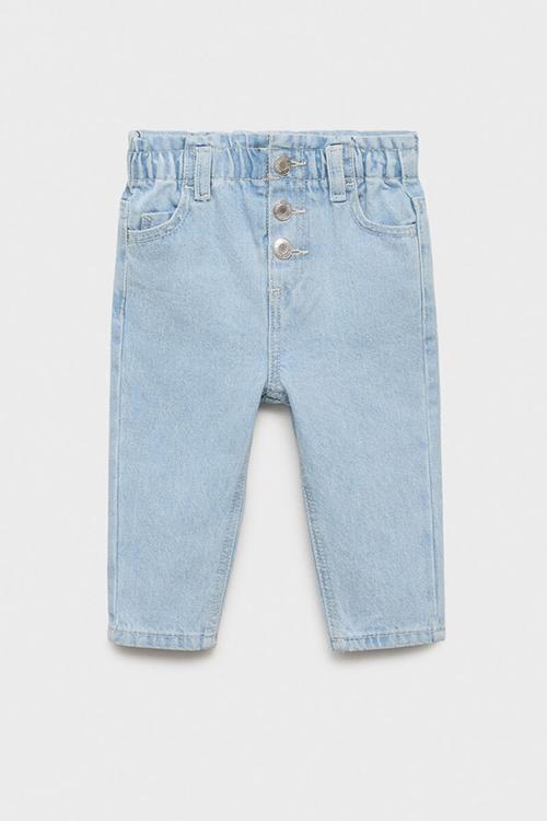 Jeans Paperbag - Open Blue