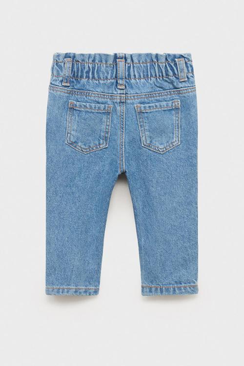 Jeans Paperbag - Open Blue
