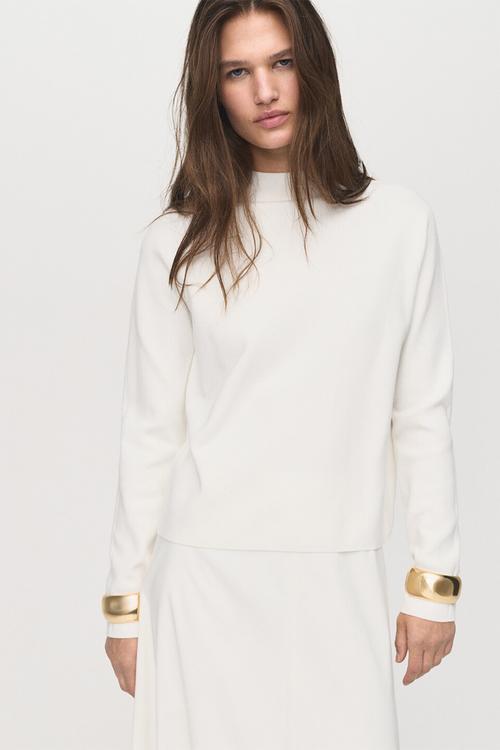 Sweater Chimney - Light Beige