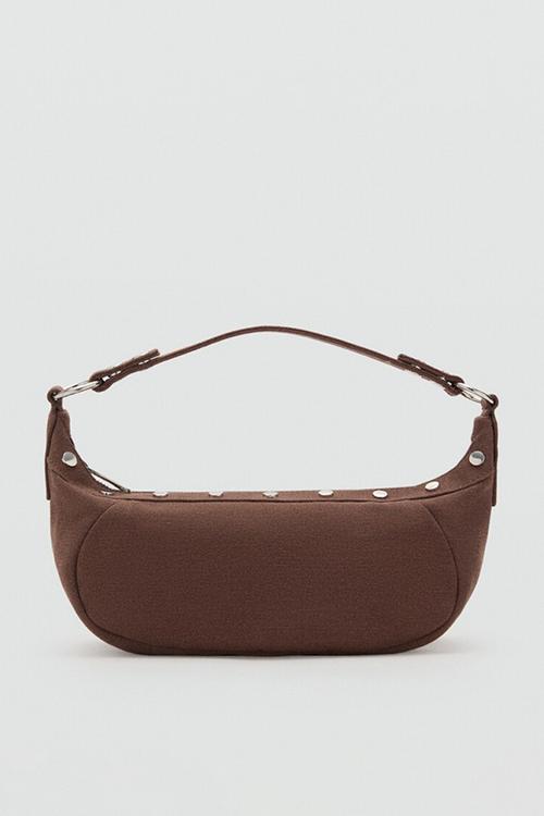 Dru shoulder bag - dark brown