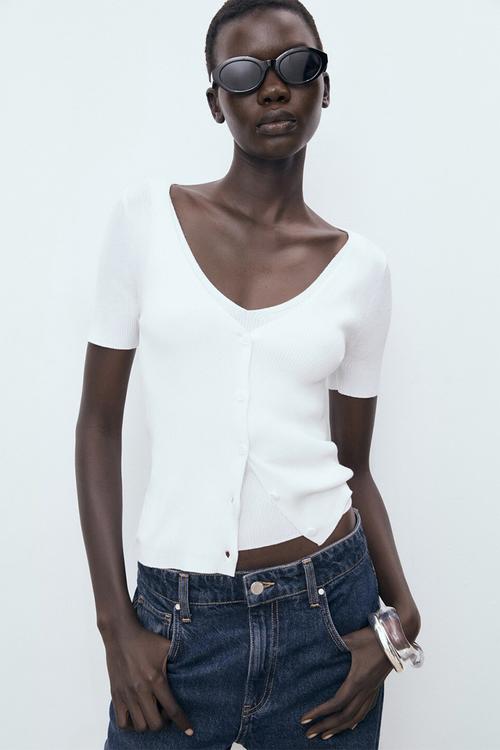 Sweater Orquidea - White