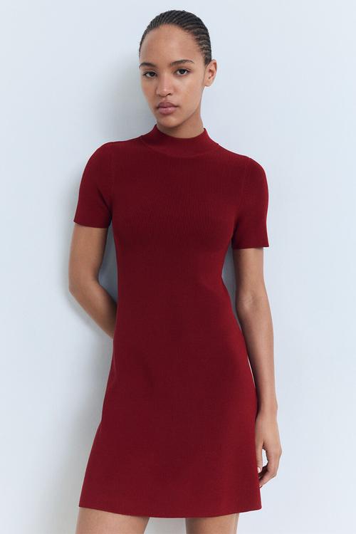 Dress Seseta - Dark Red